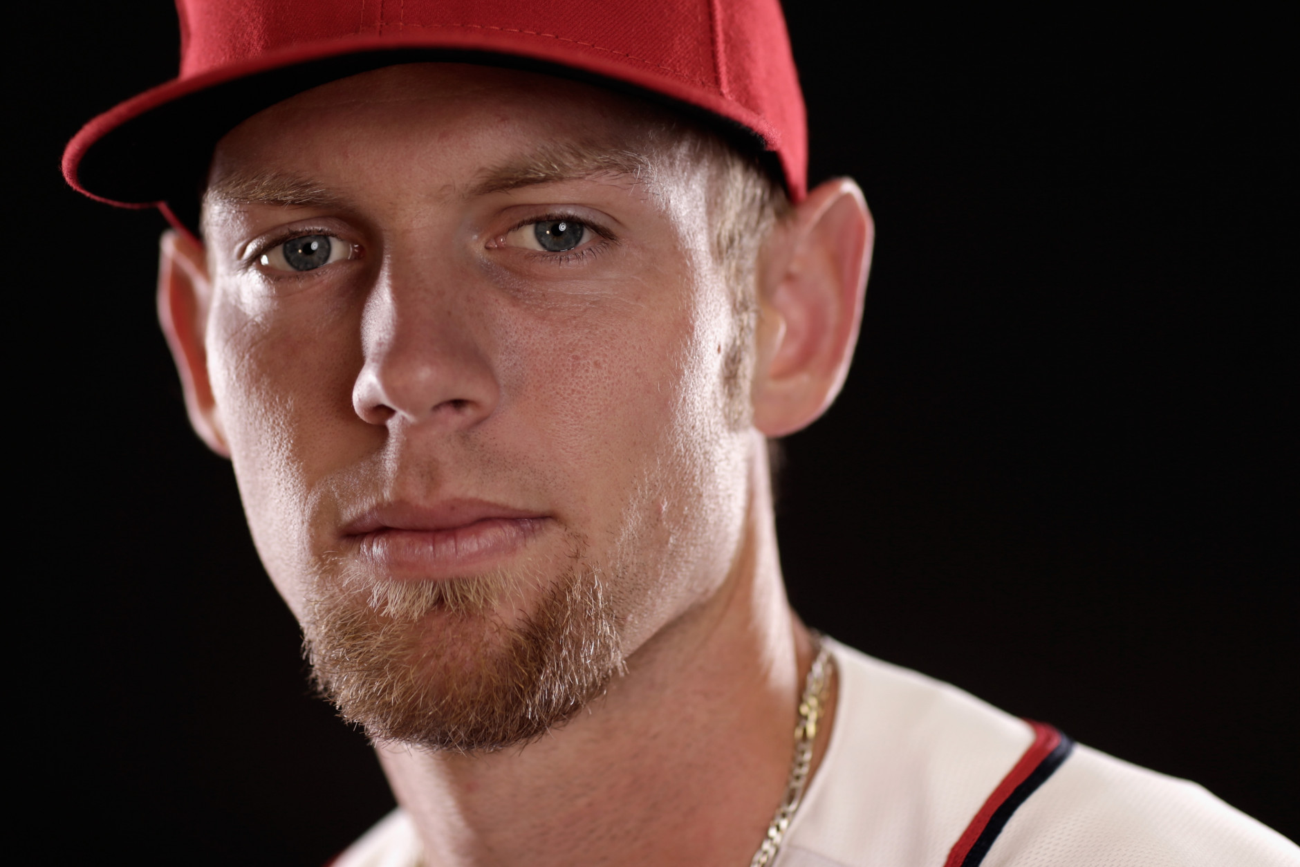 VIERA, FL - MARCH 01:  Stephen Strasburg #37 of the Washington Nationals poses for a portrait during photo day at Space Coast Stadium on March 1, 2015 in Viera, Florida.  (Photo by Chris Trotman/Getty Images)
