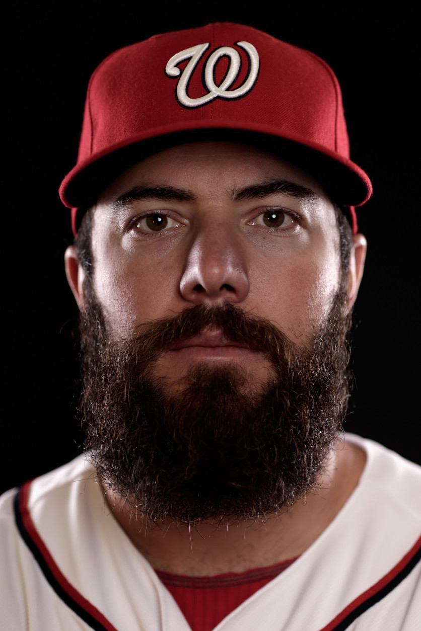 VIERA, FL - MARCH 01:  Ian Stewart #10 of the Washington Nationals poses for a portrait during photo day at Space Coast Stadium on March 1, 2015 in Viera, Florida.  (Photo by Chris Trotman/Getty Images)