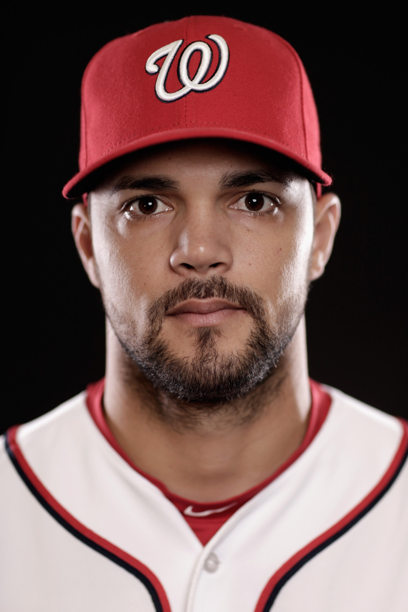 VIERA, FL - MARCH 01:  Xavier Cedeno #29 of the Washington Nationals poses for a portrait during photo day at Space Coast Stadium on March 1, 2015 in Viera, Florida.  (Photo by Chris Trotman/Getty Images)