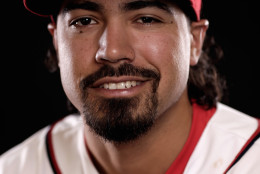 VIERA, FL - MARCH 01:  Anthony Rendon #6 of the Washington Nationals poses for a portrait during photo day at Space Coast Stadium on March 1, 2015 in Viera, Florida.  (Photo by Chris Trotman/Getty Images)