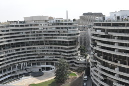 The Watergate Hotel will reopen this summer, after undergoing a $125 million renovation. (WTOP/Rachel Nania) 