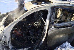 car burned in McLean