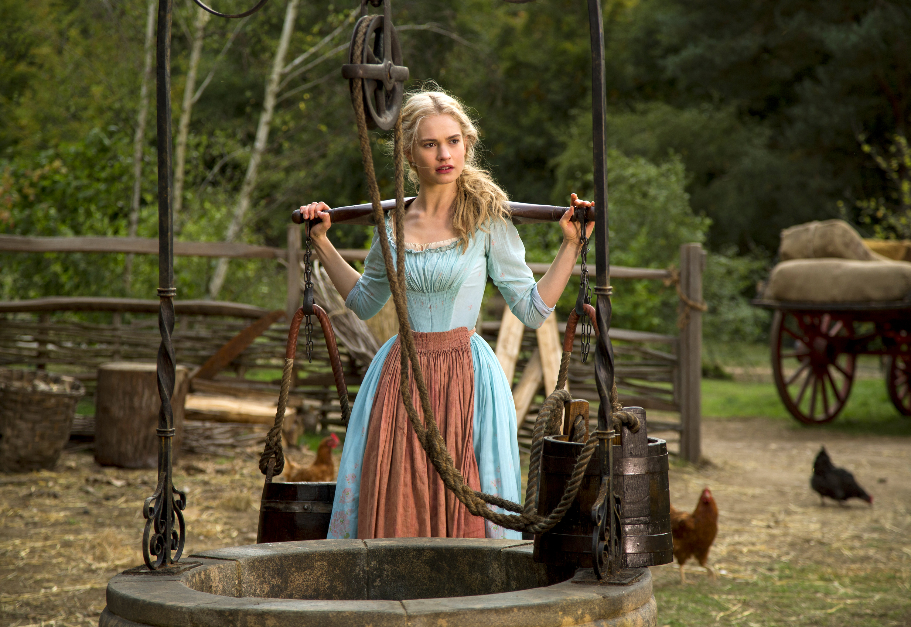 Glass slipper fits for live-action ‘Cinderella’