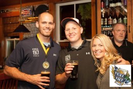 From left to right: Full Tilt co-owners Dan Baumiller and Nick Fertig, and friend Kim Smith.  