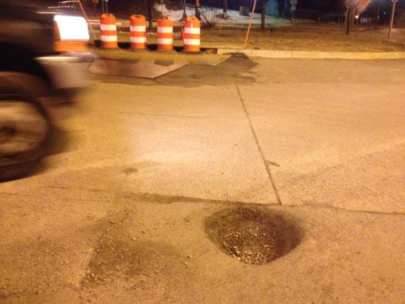 Pothole Patrol: Potholes pop up amid winter weather