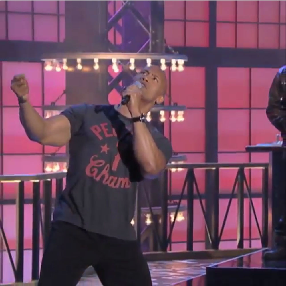 The Rock lip-syncs to Taylor Swift in new show (Video)