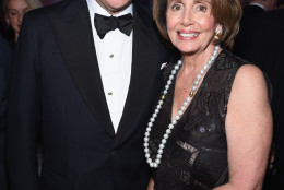 WASHINGTON, DC - APRIL 25:  Paul Pelosi and  Minority Leader of the U.S. House of Representatives Nancy Pelosi attend the Yahoo News/ABC News White House Correspondents' dinner reception pre-party at the Washington Hilton on Saturday, April 25, 2015 in Washington, DC.  (Photo by Dimitrios Kambouris/Getty Images for Yahoo)