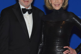 WASHINGTON, DC - APRIL 25:  Wolf Blitzer and Jane Fonda attend the 101st Annual White House Correspondents' Association Dinner at the Washington Hilton on April 25, 2015 in Washington, DC.  (Photo by Michael Loccisano/Getty Images)