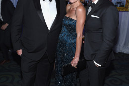 WASHINGTON, DC - APRIL 25:  (L-R) Eric Stonestreet, Julie Bowen, and Jesse Tyler Ferguson attend the Yahoo News/ABC News White House Correspondents' dinner reception pre-party at the Washington Hilton on Saturday, April 25, 2015 in Washington, DC.  (Photo by Andrew H. Walker/Getty Images for Yahoo)