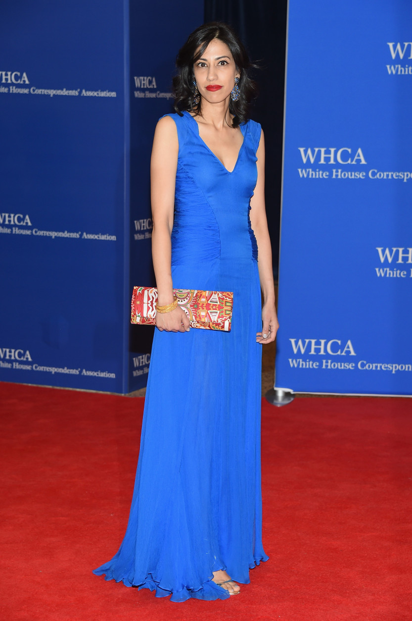 American political staffer Huma Abedin attends the 101st Annual White House Correspondents' Association Dinner at the Washington Hilton on April 25, 2015 in Washington, DC. (Photo by Michael Loccisano/Getty Images)