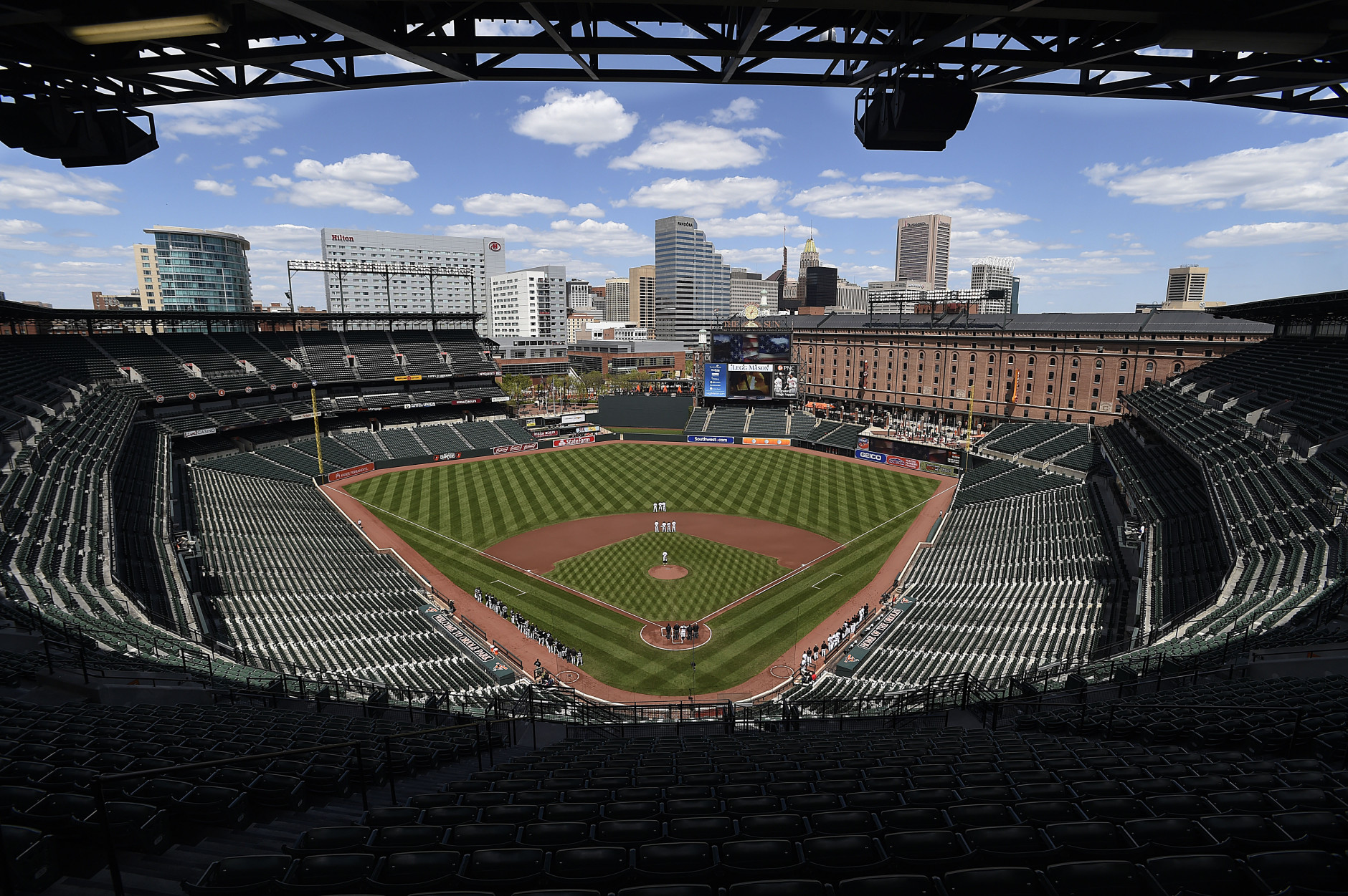 Today's White Sox-Orioles game closed to fans