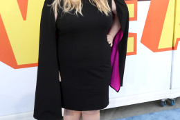 Rebel Wilson arrives at the MTV Movie Awards at the Nokia Theatre on Sunday, April 12, 2015, in Los Angeles. (Photo by Matt Sayles/Invision/AP)