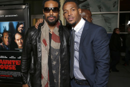 Shawn Wayans and Marlon Wayans attend the premiere of "A Haunted House" at the Arclight Hollywood on Thursday, Jan. 3, 2013, in Los Angeles. (Photo by Todd Williamson/Invision/AP)
