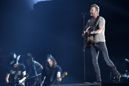 Dierks Bentley performs at the 50th annual Academy of Country Music Awards at AT&amp;T Stadium on Sunday, April 19, 2015, in Arlington, Texas. (Photo by Chris Pizzello/Invision/AP)