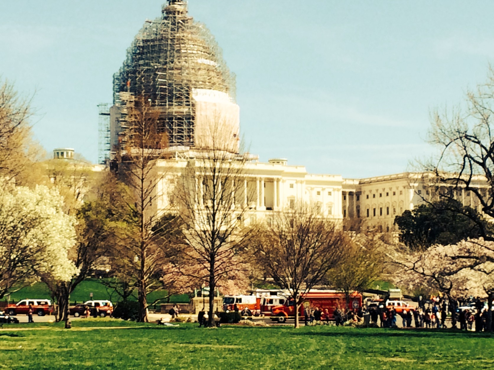On Saturday, the U.S. Capitol was locked down after a shooting near the building.