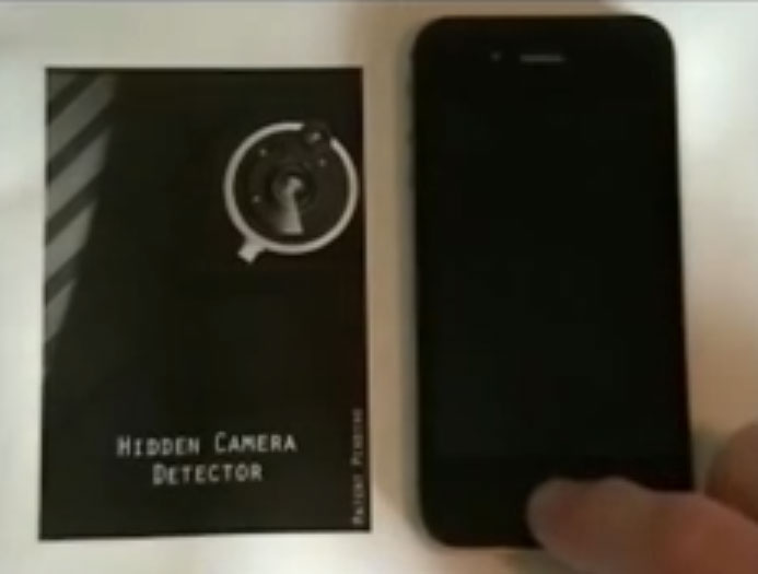 mobile app to detect hidden cameras