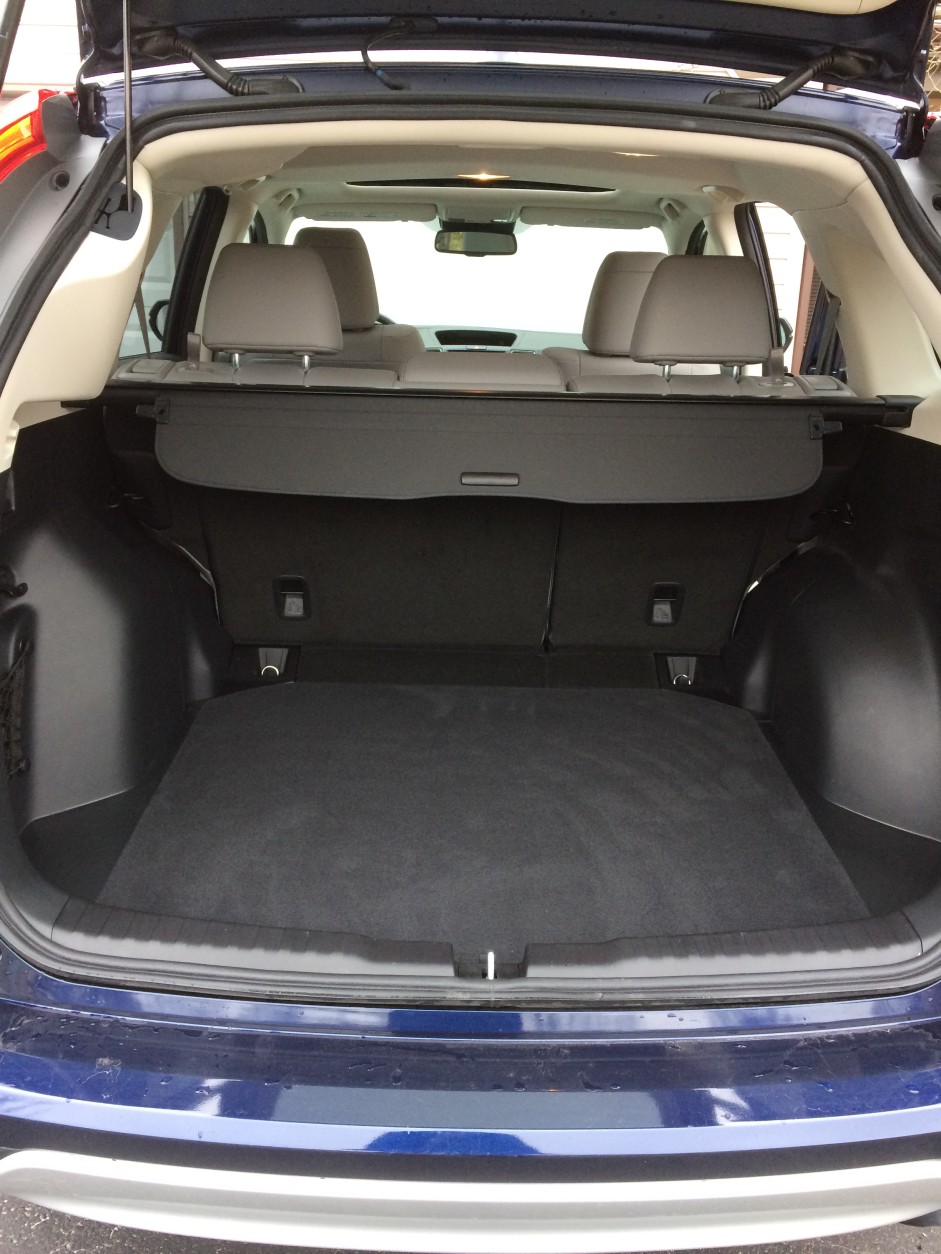 The materials are a step up from the previous CR-V. (WTOP/Mike Parris)
