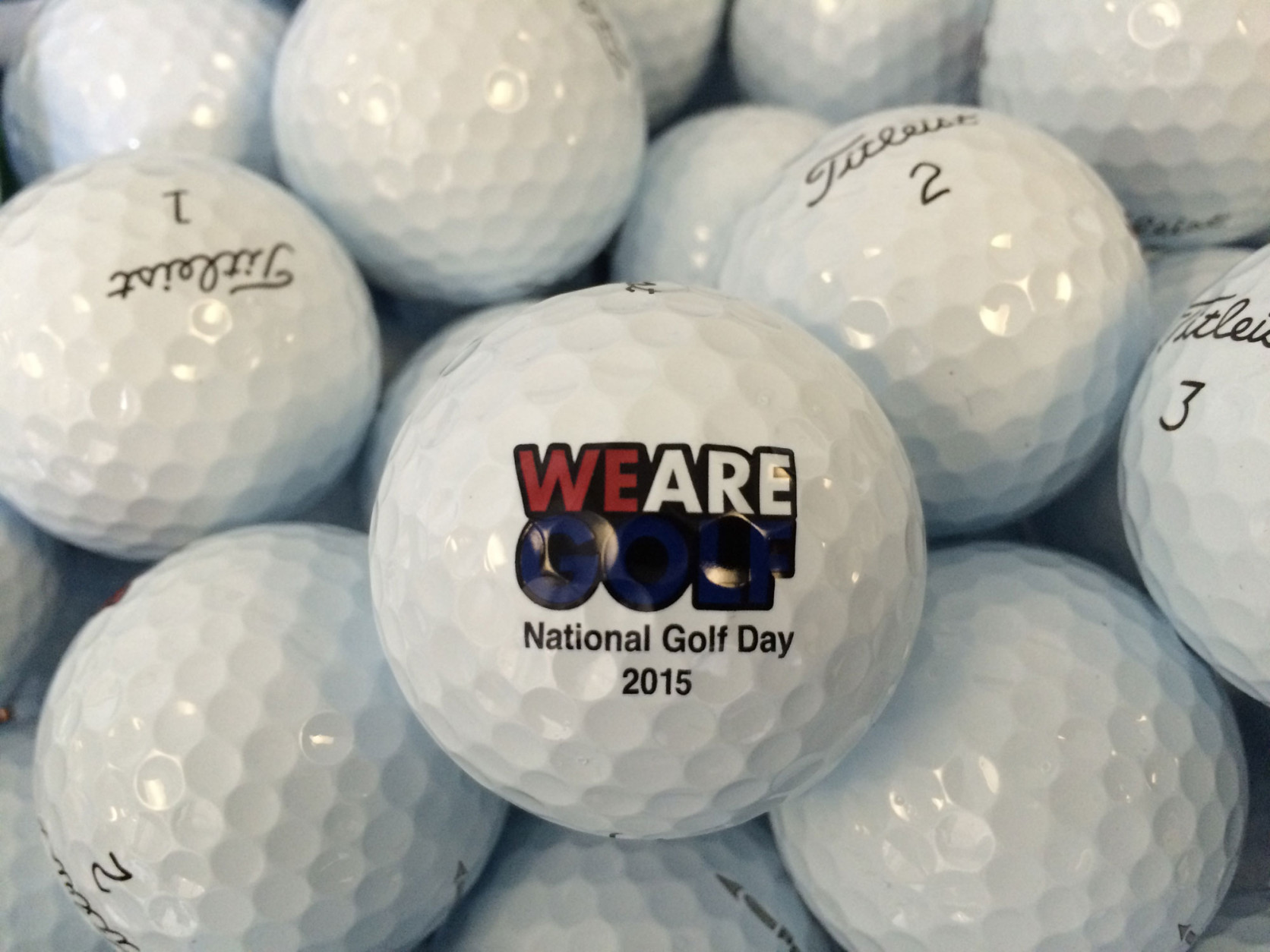 National Golf Day arrived on Capitol Hill Wednesday. (WTOP/Noah Frank)