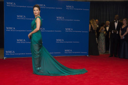 Sophia Bush attends the 2015 White House Correspondents' Association Dinner at the Washington Hilton Hotel on Saturday, April 25, 2015, in Washington. (Photo by Charles Sykes/Invision/AP)