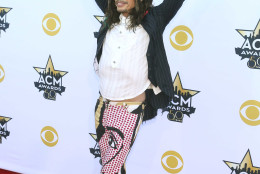 Steven Tyler arrives at the 50th annual Academy of Country Music Awards at AT&amp;T Stadium on Sunday, April 19, 2015, in Arlington, Texas. (Photo by Jack Plunkett/Invision/AP)