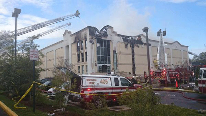Fire after ‘explosion’ rips through U.S. 1 hotel