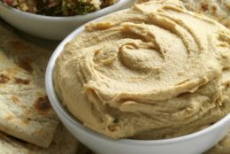Wegmans has recalled their 8-ounce and 32-ounce Food You Feel Good About Original Hummus, stating on their website that they may contain pieces of black plastic. (Thinkstock) 

