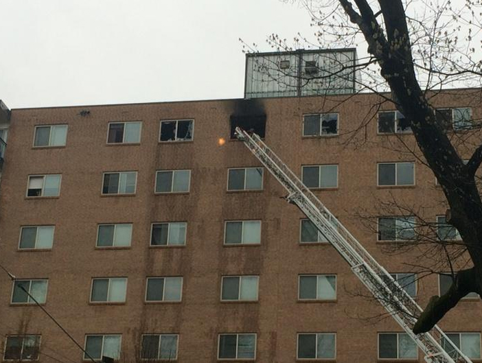 Fire in Silver Spring apartment building under investigation