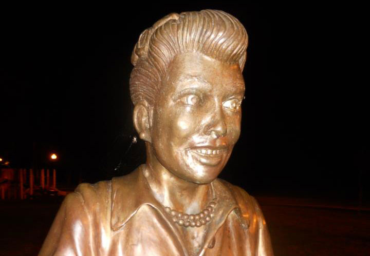 Frightening' statue of Lucile Ball in Celoron to be replaced with