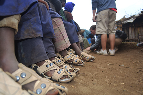 Shoes that grow: Two pairs could keep kid in shoes from age 5 to 14