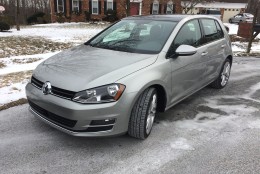 With five different models, VW has a Golf for most buyers looking for a compact car. (WTOP/Mike Parris)