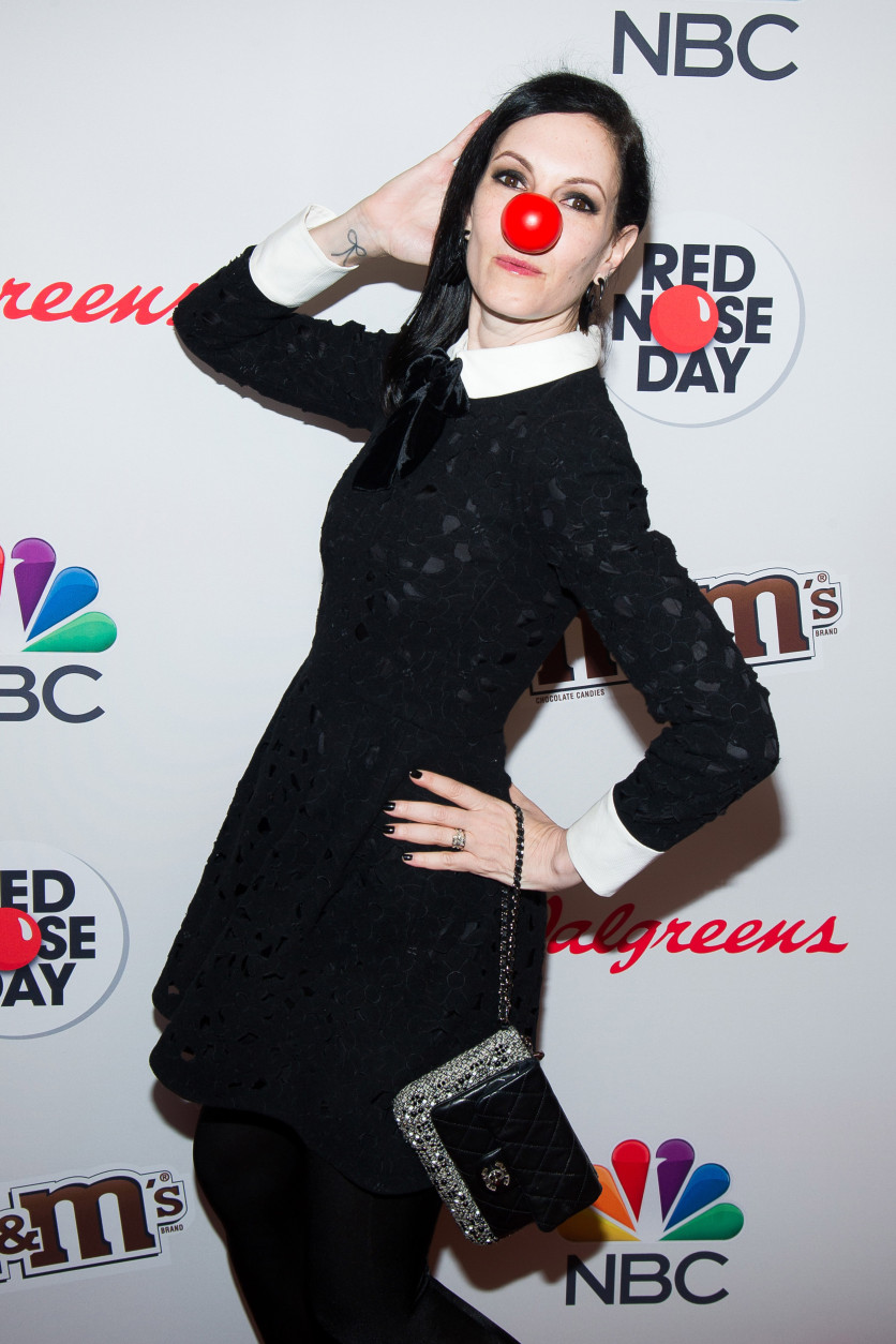 Jill Kargman attends NBC's Red Nose Day entertainment charity event at The Hammerstein Ballroom on Thursday, May 21, 2015, in New York. (Photo by Charles Sykes/Invision/AP)