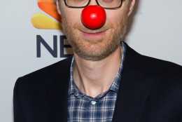 Stephen Merchant attends NBC's Red Nose Day entertainment charity event at The Hammerstein Ballroom on Thursday, May 21, 2015, in New York. (Photo by Charles Sykes/Invision/AP)