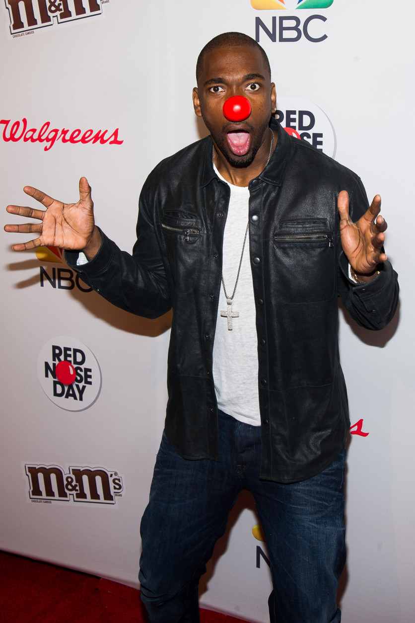 Jay Pharoah attends NBC's Red Nose Day entertainment charity event at The Hammerstein Ballroom on Thursday, May 21, 2015, in New York. (Photo by Charles Sykes/Invision/AP)