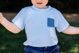 Recent but undated handout photo issued on Friday July 22, 2016 by William and Kate, the Duke and Duchess of Cambridge, of Britain's Prince George at Sandringham in Norfolk, England, who celebrates his third birthday on July 22. (Matt Porteous/Handout via AP)