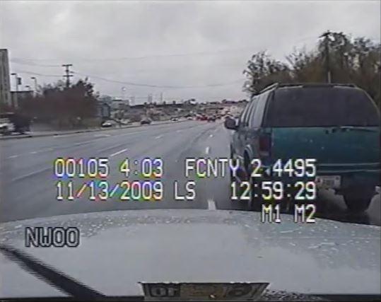 Dashcam video released of 2009 officer-involved shooting in Fairfax County