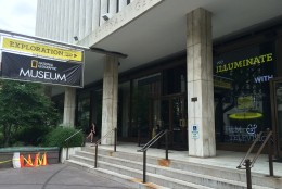 The National Geographic Museum is at 1145 17th St. NW, Washington. (WTOP/Jason Fraley)