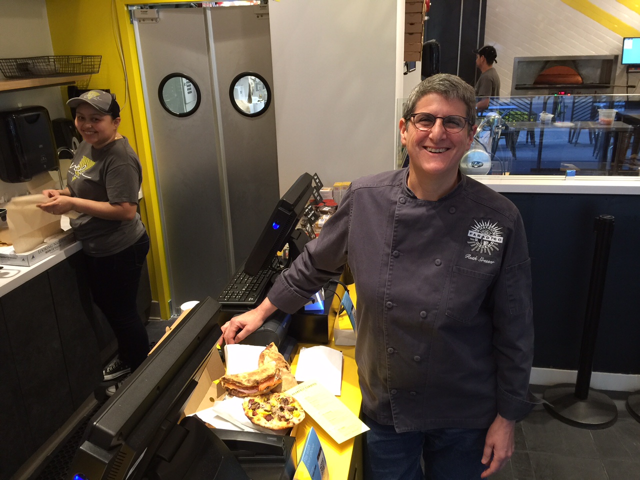 Owner Ruth Gresser at Veloce, in D.C. (WTOP/Kristi King)