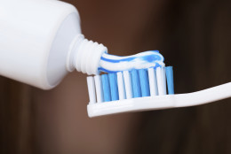 Adding Toothpaste On Brush