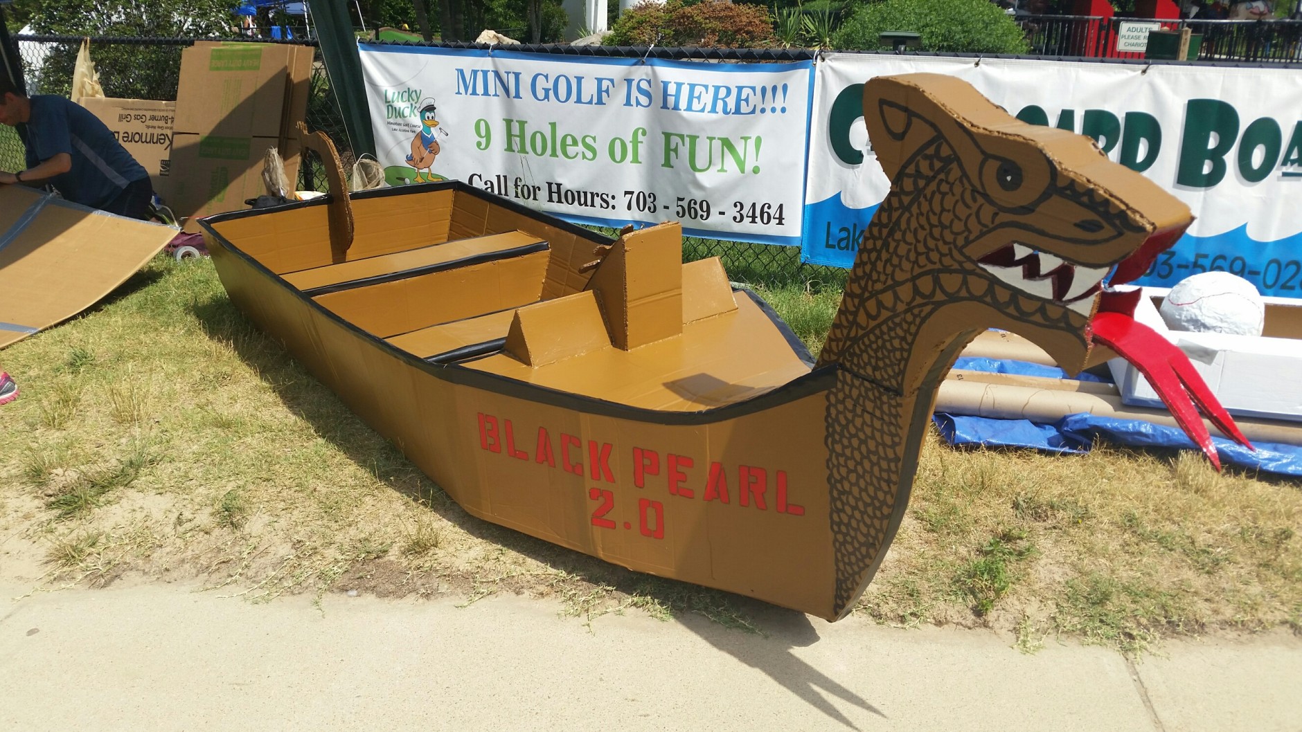 Popular cardboard boat event held Sunday in Va. - WTOP News