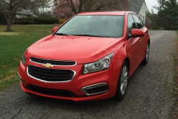 Chevrolet has updated the front-end styling slightly with LED running lights. (WTOP/Mike Parris)