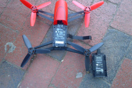The Secret Service provided this image of a drone that was found flying near the White House Thursday. The White House and nearby Lafayette Park are under a no-fly zone. A man who was flying the drone was detained for questioning. (Courtesy Secret Service)