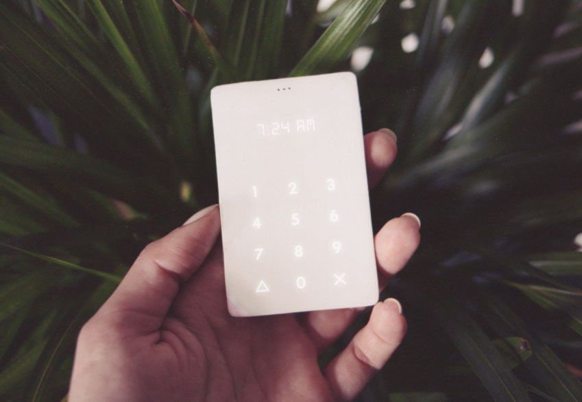 Sleek phone aims to be used as little as possible