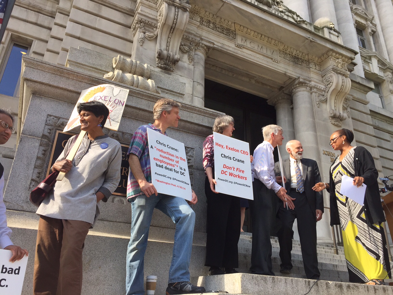 City leaders rally to oppose Pepco-Exelon merger