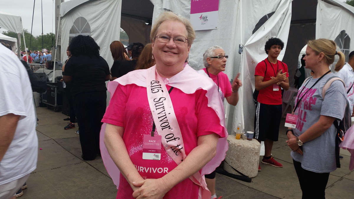 A ‘Sea of Pink’ marks the Race for the Cure Saturday on National Mall