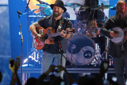 Zac Brown, of Zac Brown Band, performs at the CMT Music Awards at Bridgestone Arena on Wednesday, June 10, 2015, in Nashville, Tenn. (Photo by Wade Payne/Invision/AP)
