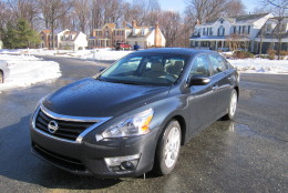 The Altima offers a decent-sized sedan with a choice of a four- or six-cylinder engine and different trim levels to satisfy various budgets and needs. (WTOP/Mike Parris)