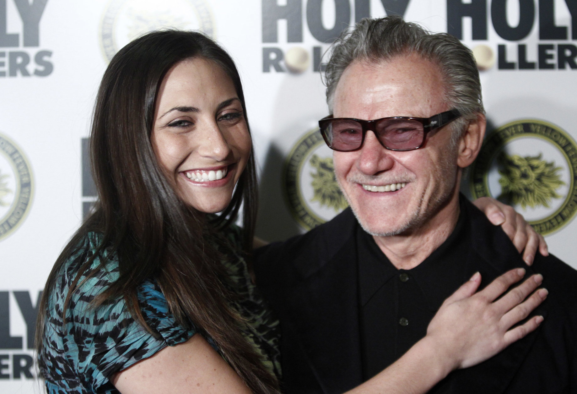 Actor Harvey Keitel and daughter Stella Keitel arrive to the premiere of "Holy Rollers" in New York on Monday, May 10, 2010. (AP Photo/Peter Kramer)