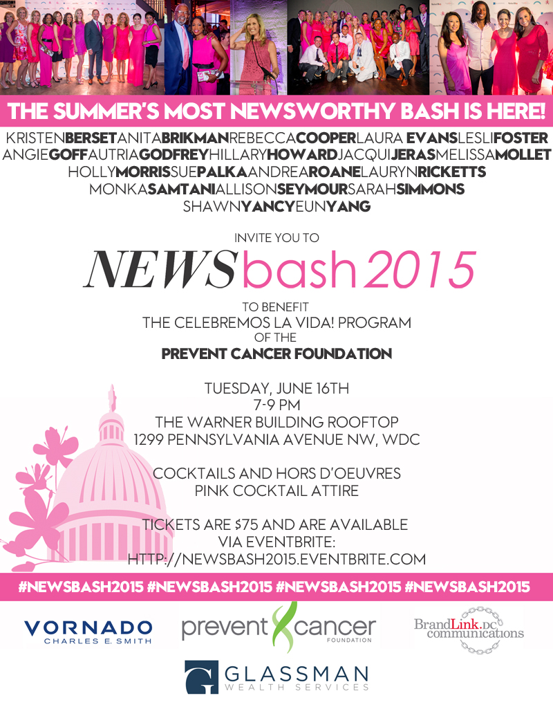NewsBash 2015: Newswomen to help raise funds for breast cancer education, prevention