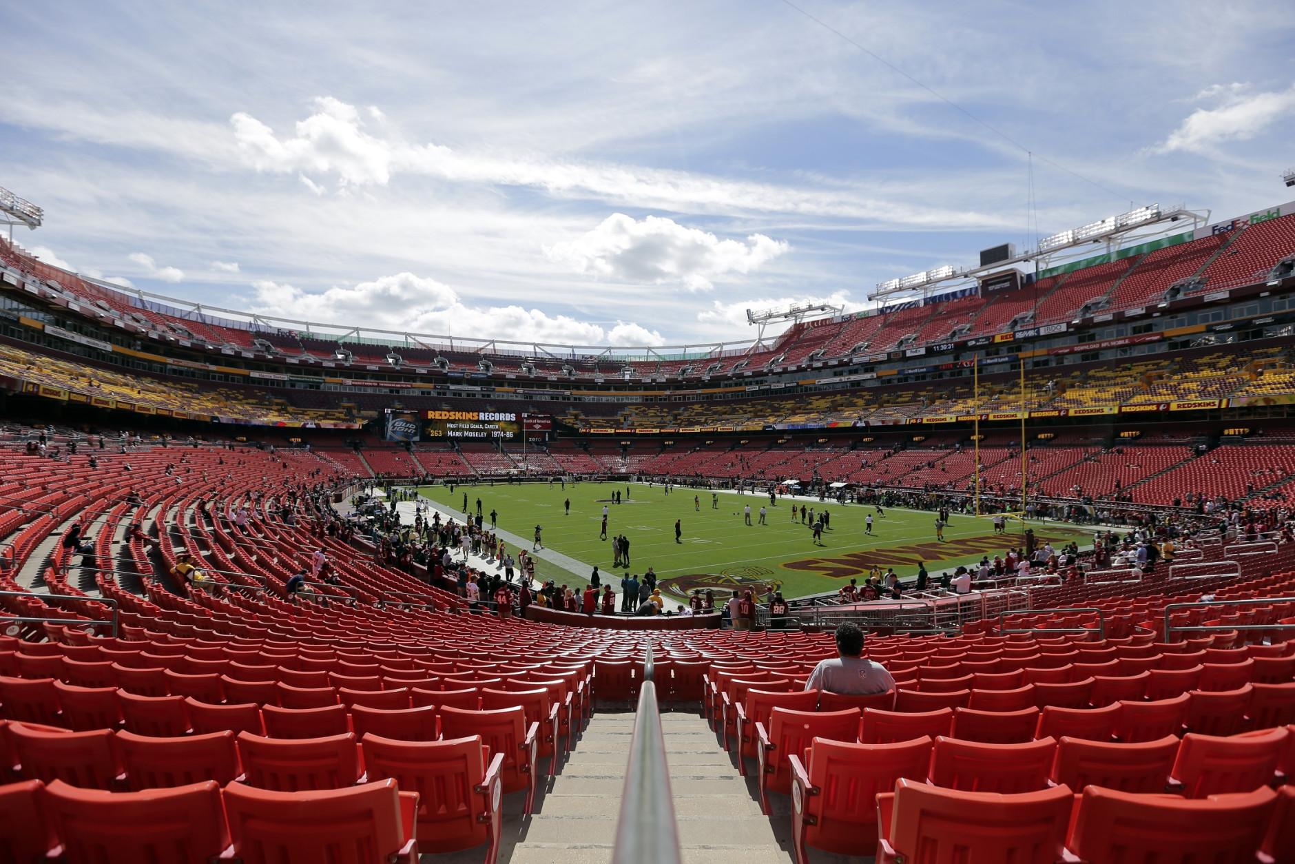 The Redskins will play at FedEx Field through the 2026 season, but talk is already surrounding where they may move to. (Photo: AP/Mark E. Tenally)