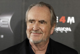 Director Wes Craven is 76 on Aug. 2. Here, Craven is seen arriving  at the premiere of "Scream 4" in Los Angeles on Monday, April 11, 2011. (AP Photo/Matt Sayles)
